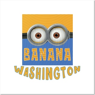 DESPICABLE MINION AMERICA WASHINGTON Posters and Art